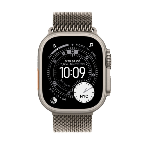 Apple Watch Ultra 3 GPS + Cellular 49mm viền Titanium dây Milan