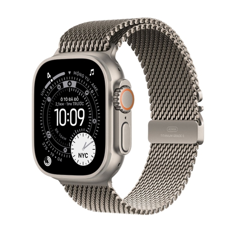 Apple Watch Ultra 3 GPS + Cellular 49mm viền Titanium dây Milan