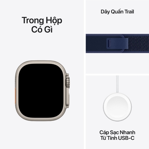 Apple Watch Ultra 2 GPS + Cellular 49mm Trail Loop (2024)