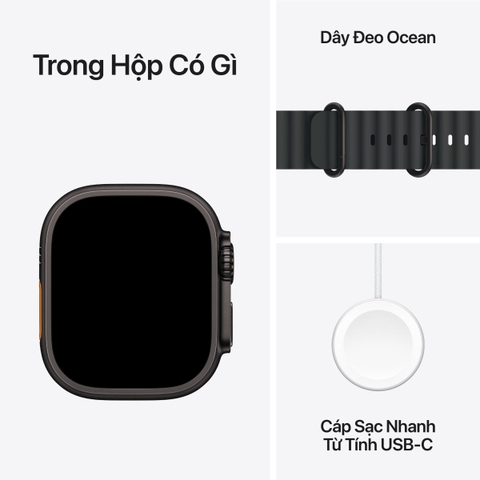 Apple Watch Ultra 3 GPS + Cellular 49mm dây Ocean Band