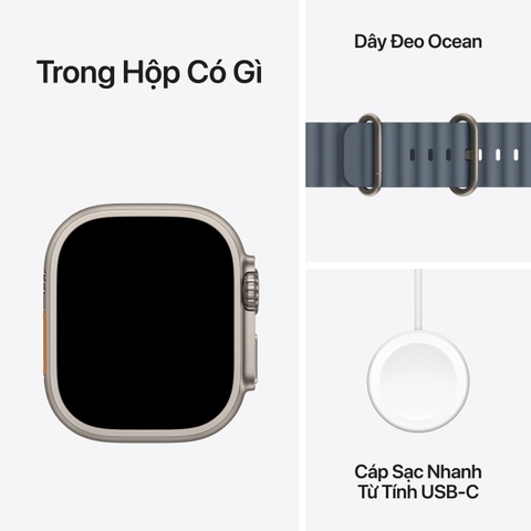 Apple Watch Ultra 3 GPS + Cellular 49mm dây Ocean Band