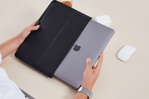 Túi da kiêm giá đỡ 3 in 1 MOFT Laptop Carry Sleeve cho Laptop.