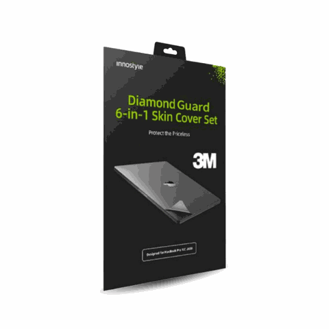 Bộ Dán MacBook Air M2/ M3/ M4 6in1 Innostyle Diamond Guard