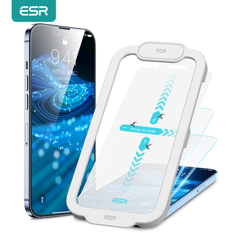 Miếng Dán màn hình kính Siêu Cứng ESR - Khung trợ dán