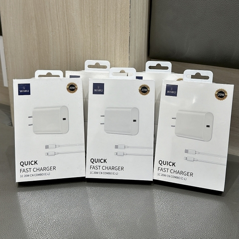 Bộ sạc cáp WIWU 20W