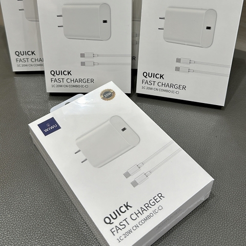 Bộ sạc cáp WIWU 20W Type C