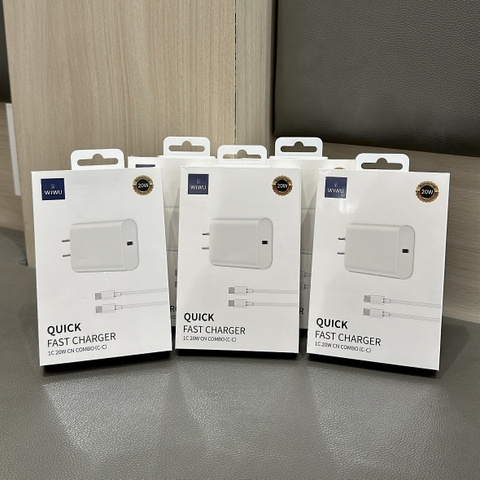 Bộ sạc cáp WIWU 20W Type C