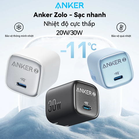 Củ sạc nhanh Anker ZOLO 30W
