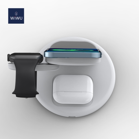 BỘ SẠC KHÔNG DÂY WIWU POWER AIR 3 IN 1