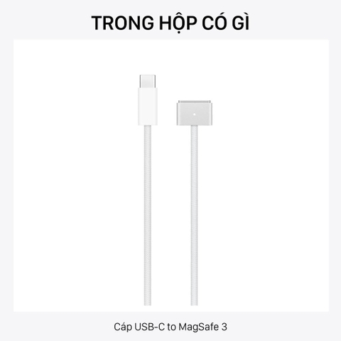 Dây sạc MacBook Apple USB-C to MagSafe 3 Cable (2m) - Hàng chính hãng