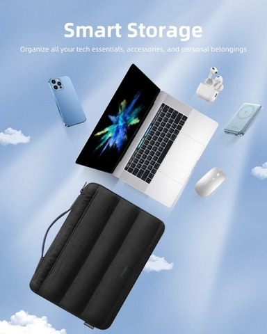 Túi chống sốc Innostyle Stratus Laptop 13/14inch - Thiết kế bọt biển mềm mại chất liệu siêu đã
