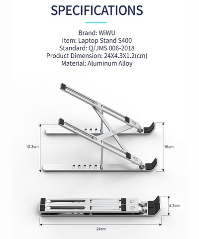 Kệ Laptop Wiwu S400