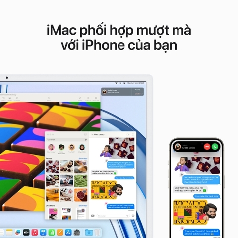 iMac M3 2023 24-inch 4.5K 8 CPU / 8 GPU / 16GB / 256GB - Hàng chính hãng