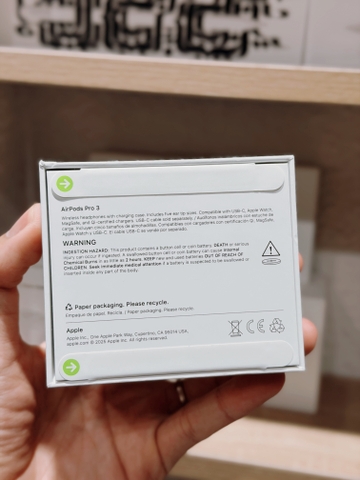 AirPods Pro 3 - Hàng có sẵn Giao Hỏa Tốc