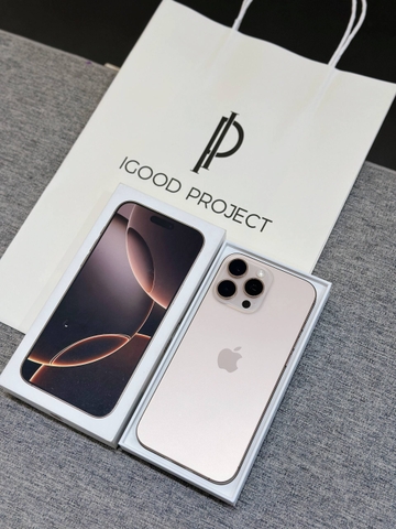 HOT DEAL - iPhone 16 ProMax 256GB Desert Vàng Sa mạc VN/a Fullbox ( có khay sim)