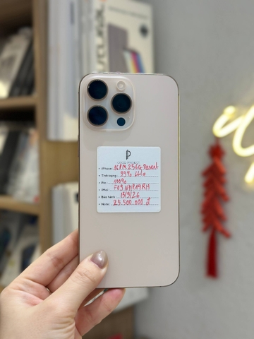 HOT DEAL - iPhone 16 ProMax 256GB Desert Titan LL/a Body 99% ( 2esim)