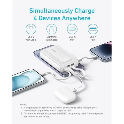 Pin dự phòng Anker ZOLO 10.000 mAh 30W