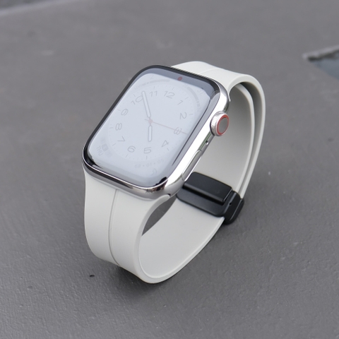 Sport Flex Apple Watch Band Khóa cài hít nam châm - Grey