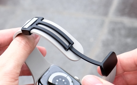 Sport Flex Apple Watch Band Khóa cài hít nam châm - Blue