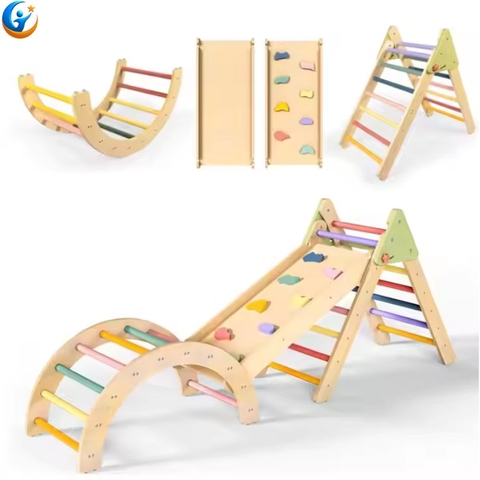 Vì Sao Các Trường Mầm Non Nên Đầu Tư Bộ Vận Động Gỗ Cho Bé?