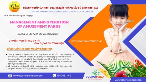 Quản lý và Vận hành khu vui chơi giải trí - Management and Operation of amusement parks