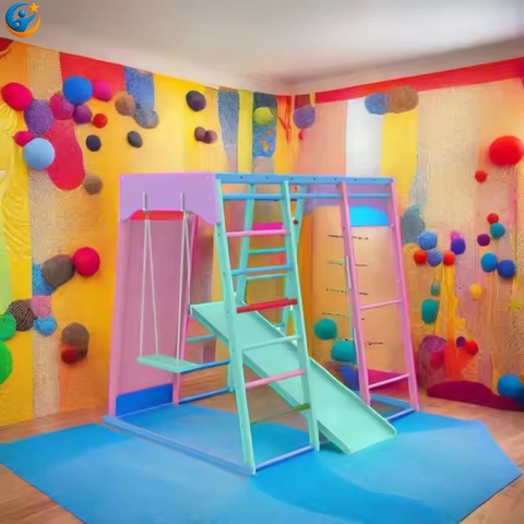 Biến Góc Nhà Thành Khu Vận Động Cho Bé Với Xà Đu Sắc Màu