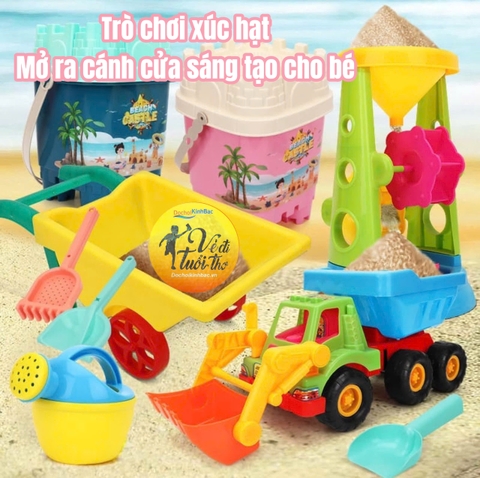 Trò Chơi Xúc Hạt – Mở Ra Cánh Cửa Sáng Tạo Cho Bé