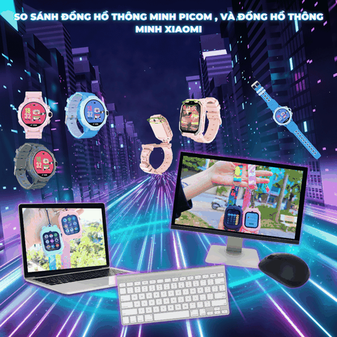 So sánh đồng hồ thông minh Picom và đồng hồ thông minh Xiaomi