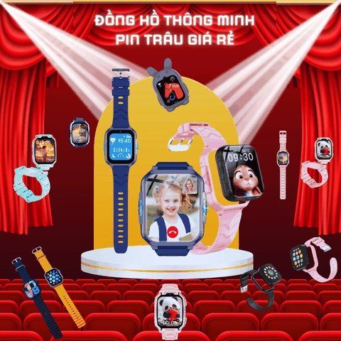 Đồng Hồ Thông Minh Pin Trâu Giá Rẻ