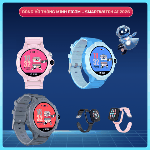 Đồng Hồ Thông Minh PICOM – Smartwatch AI 2026: Thiết Bị Nhỏ – Cơ Hội Lớn