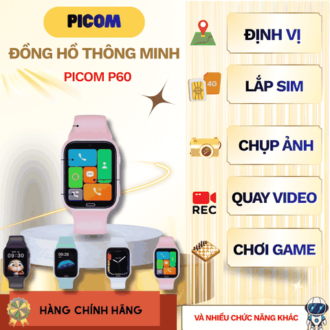 Đồng Hồ Thông Minh PICOM P60