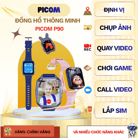 Đồng Hồ Thông Minh Trẻ Em Picom P90