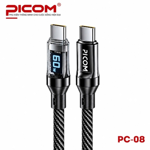 CÁP SẠC NHANH PICOM PC-08 – 60W
