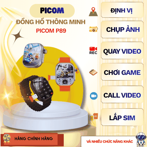 Đồng Hồ Thông Minh PICOM P89 Ultra