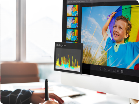 Khóa học Lightroom - Blend màu và Retouch - Histogram là gì?