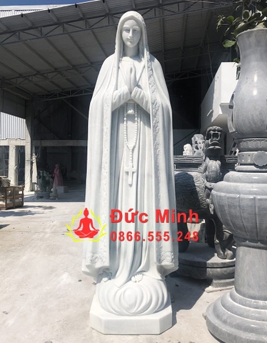Top 7 Mẫu Tượng Đức Mẹ Fatima Bằng Đá Tự Nhiên Đẹp, Trang Nghiêm Nhất