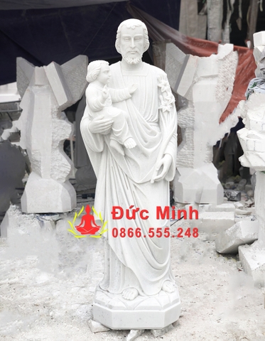 Top 7 Tượng Thánh Giuse Bằng Đá Tự Nhiên Nguyên Khối Đẹp Nhất