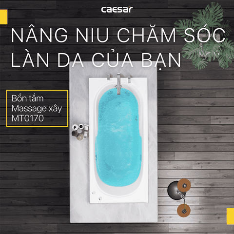 Bồn massage xây Caesar MT0170