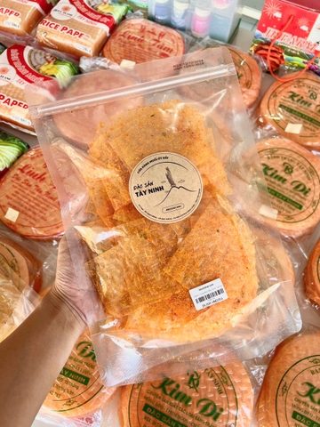 Bánh Tráng Phô Mai Tôm Túi Zip