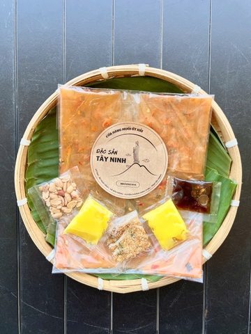 Bánh Tráng Dẻo Tôm Bơ Me