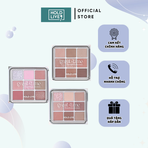 Bảng Phấn Mắt 9 Ô Hold Live Simple Specular Light Eyeshadow Palette
