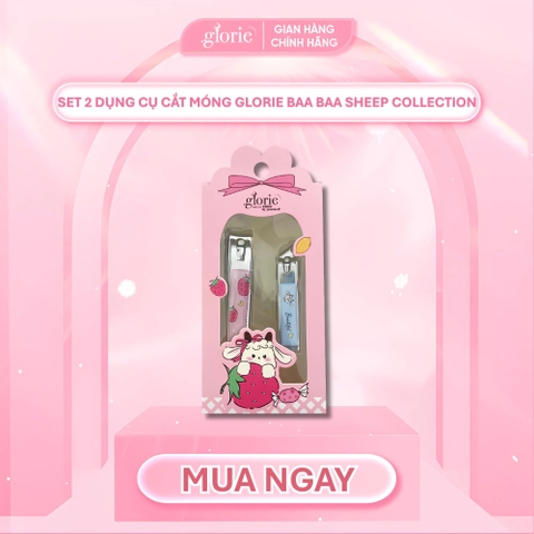 Set 2 Dụng Cụ Cắt Móng Glorie Baa Baa Sheep Collection