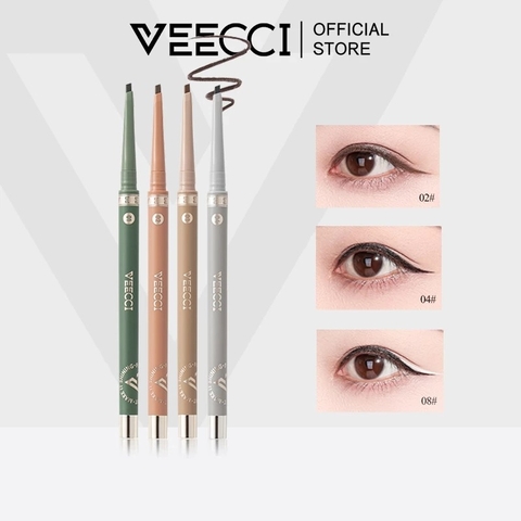 Bút Gel Kẻ Mắt VEECCI Không Thấm Nước Lâu Trôi 0.05g