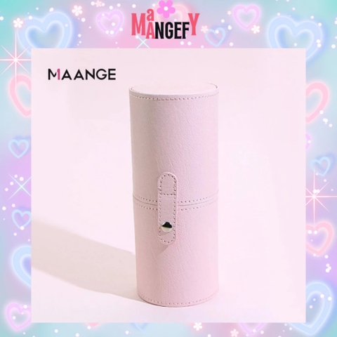 MAANGE - Ống Đựng Cọ Có Ghim Cài 1408 (Hồng)