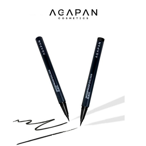 Bút Dạ Kẻ Mắt AGAPAN Waterproof Eyeliner Black 0.5g
