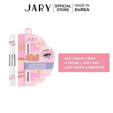 Keo Dán Mi 2 Đầu 4 Trong 1 Jary 4in1 Lash Bond & Remover