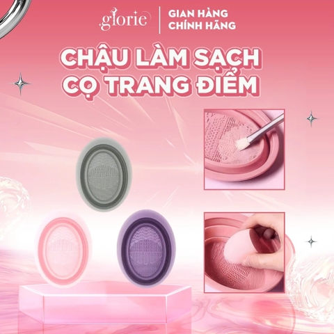 Chậu Làm Sạch Cọ Trang Điểm Glorie