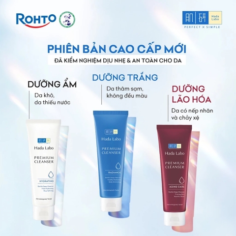 Sữa Rửa Mặt Hada Labo Dòng Cao Cấp 100g
