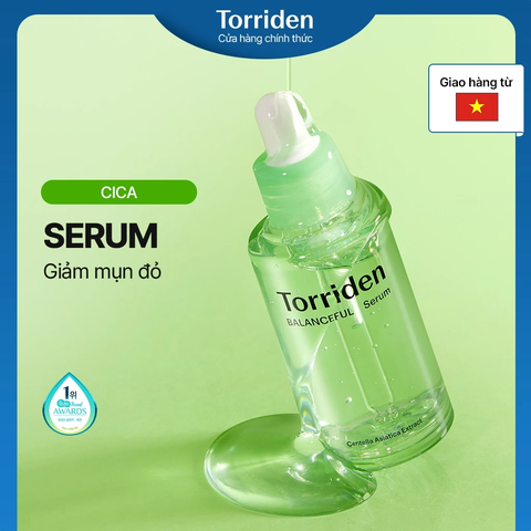 Serum TORRIDEN Làm Dịu, Giảm Mẩn Đỏ Cho Da Mụn Balanceful Cica 50ml