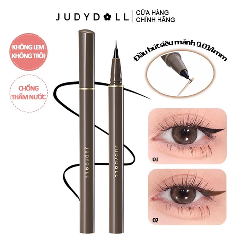 Bút Kẻ Mắt Nước JUDYDOLL Siêu Mảnh Slim Liquid Eyeliner 0.4g